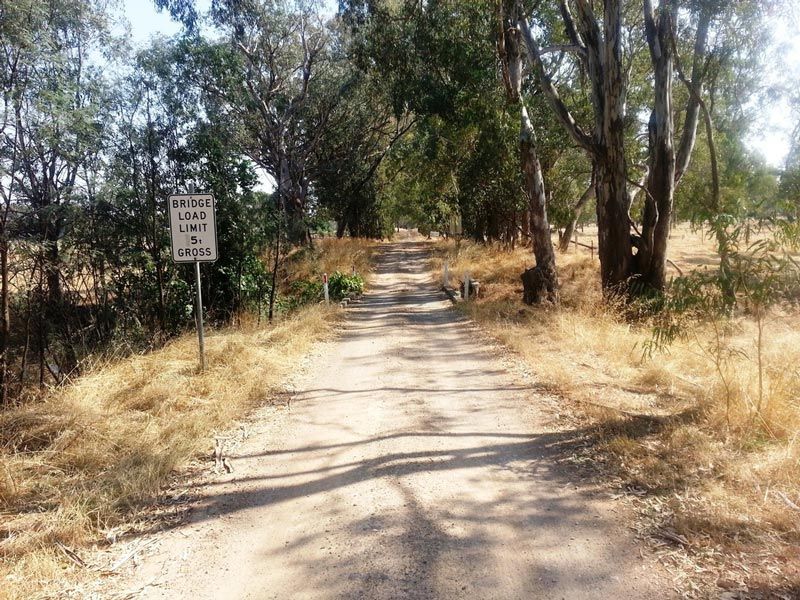 Before Road Improvement by Mawson Constructions — Mawson Constructions in Kialla, VIC