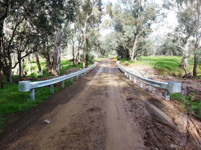 After Road Improvement by Mawson Contructions — Mawson Constructions in Kialla, VIC