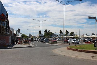 Busy Street with a Lot of Cars Parked — Mawson Constructions in Kialla, VIC