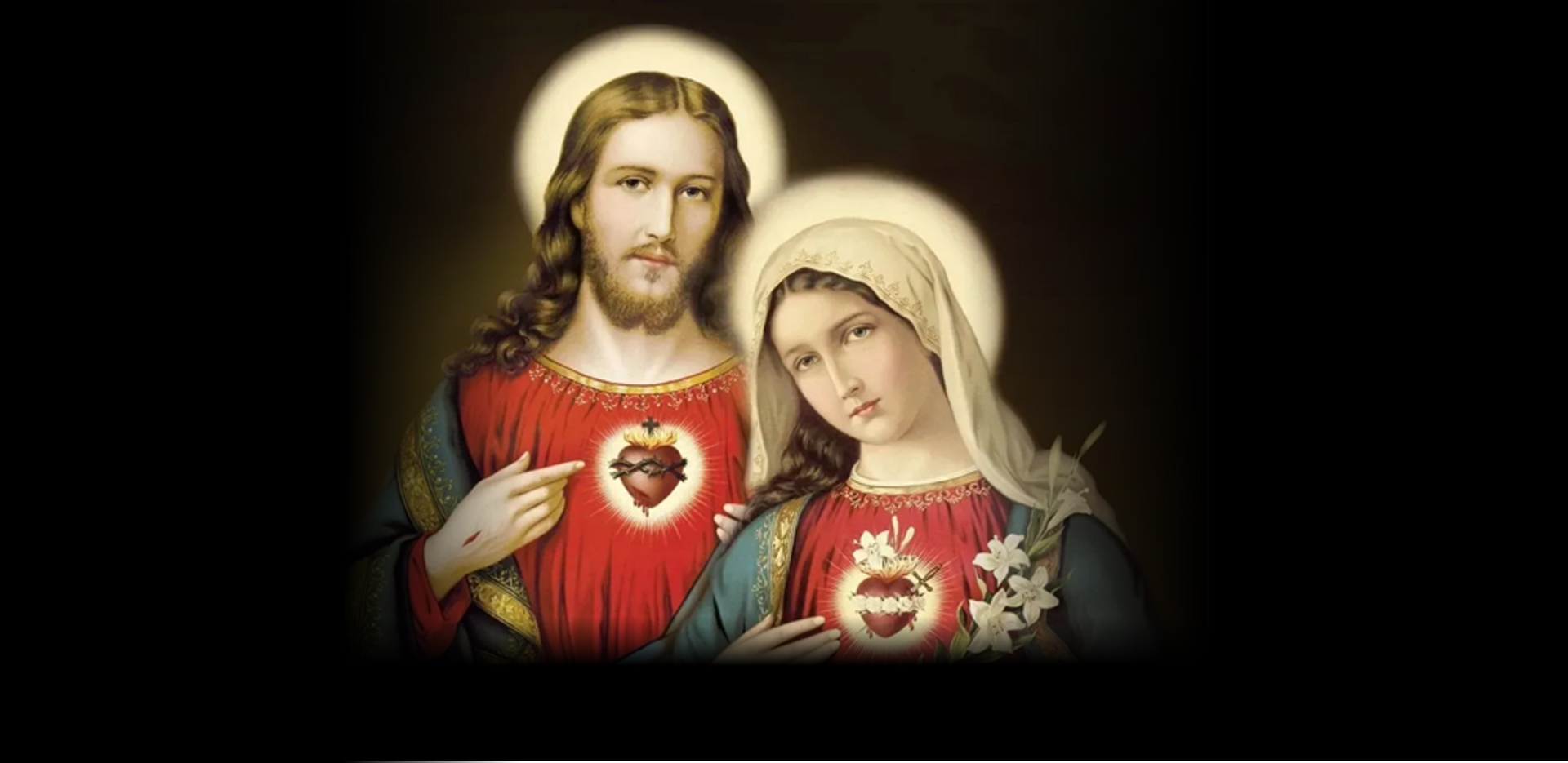 Sacred heart of Jesus and mary 