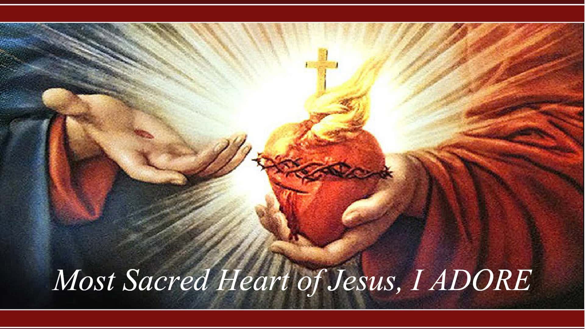 The Sacred heart of Jesus