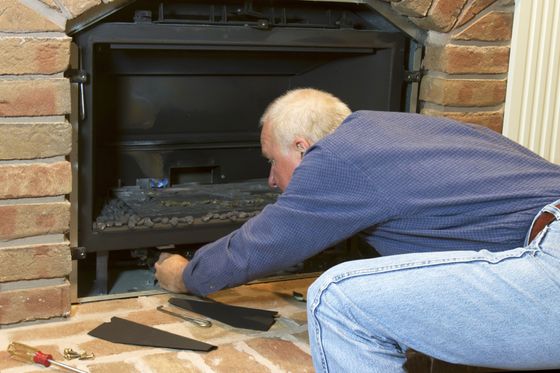 Installing Fireplace — Aurora, CO — Quality Fireplace Solutions