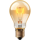 bulb on