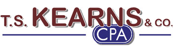 The logo for t.s. kearns & co. cpa