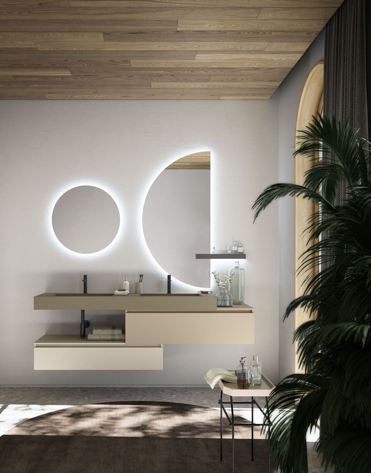 plissettato, frontale 3d, mobili cannettati, cannettato, frontale cannettato, cerasa, aversa , caserta