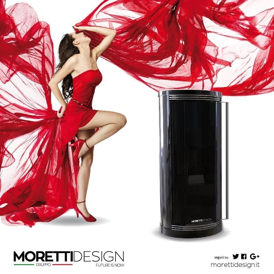 Stufa a pellet Moretti Design - Modello Ergonomic