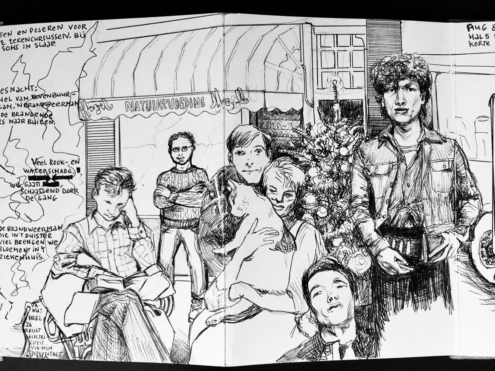 tekening M. de Koning