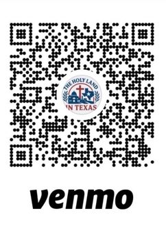 A Venmo QR code with the 