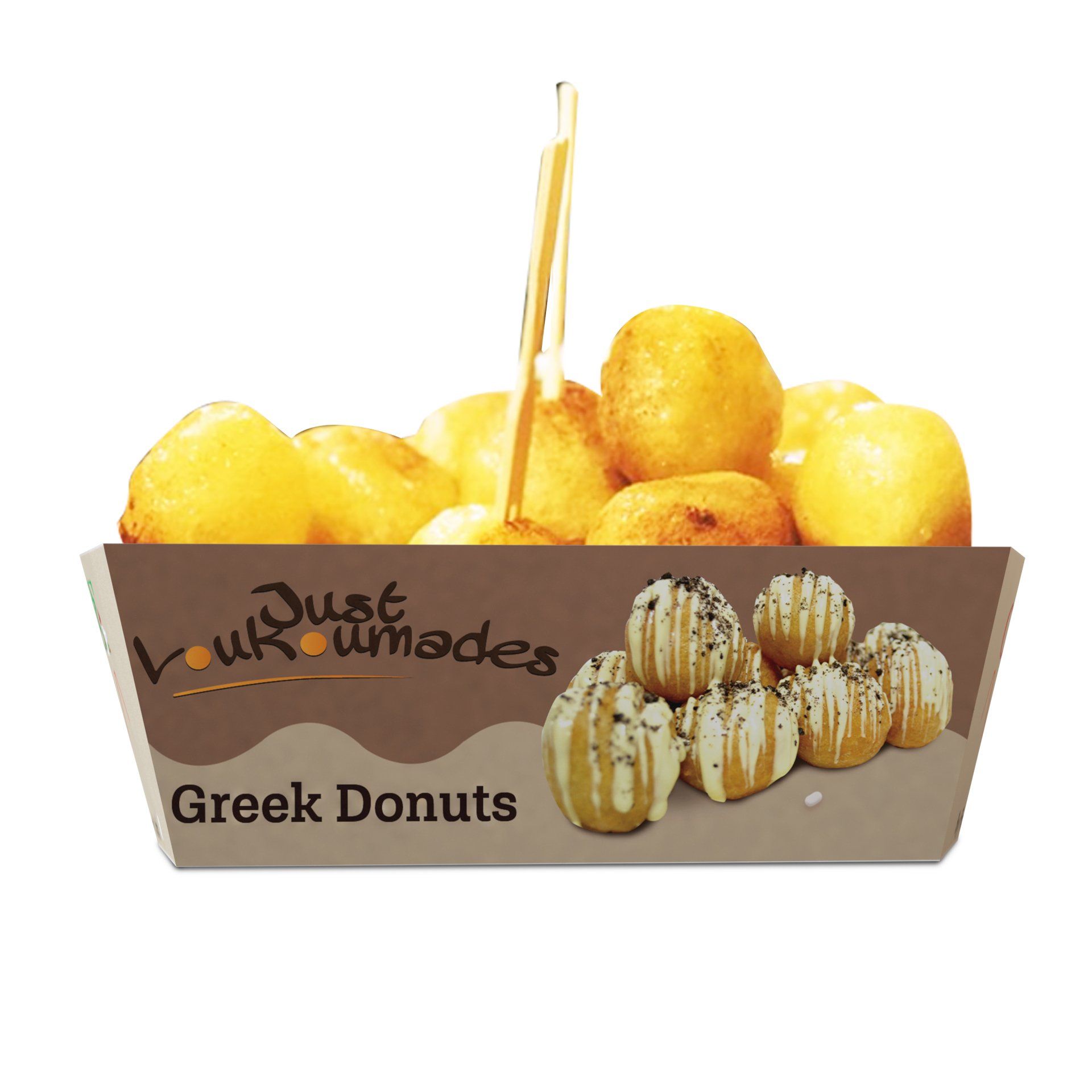 fresh greek donuts (loukoumades)