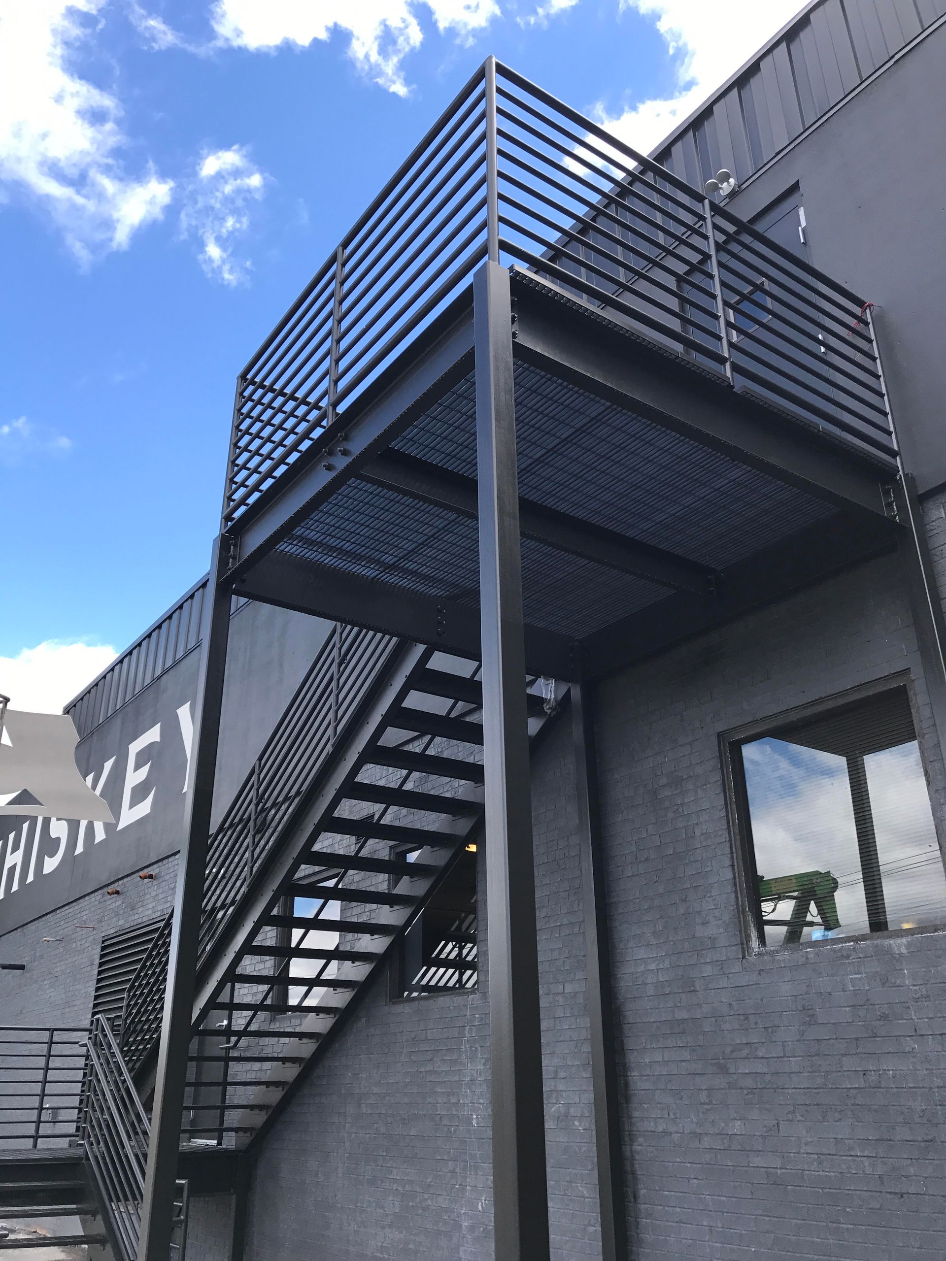 Custom Steel Stairs