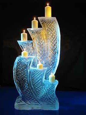 decorative ice pieces