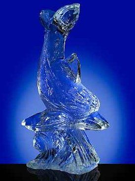 ice in animal shape