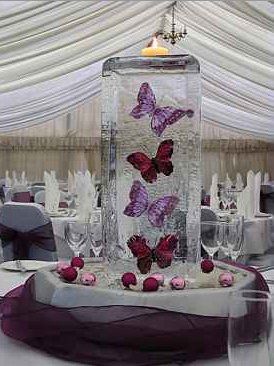 decorative ice pieces