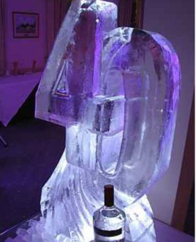 40 ice sculpture