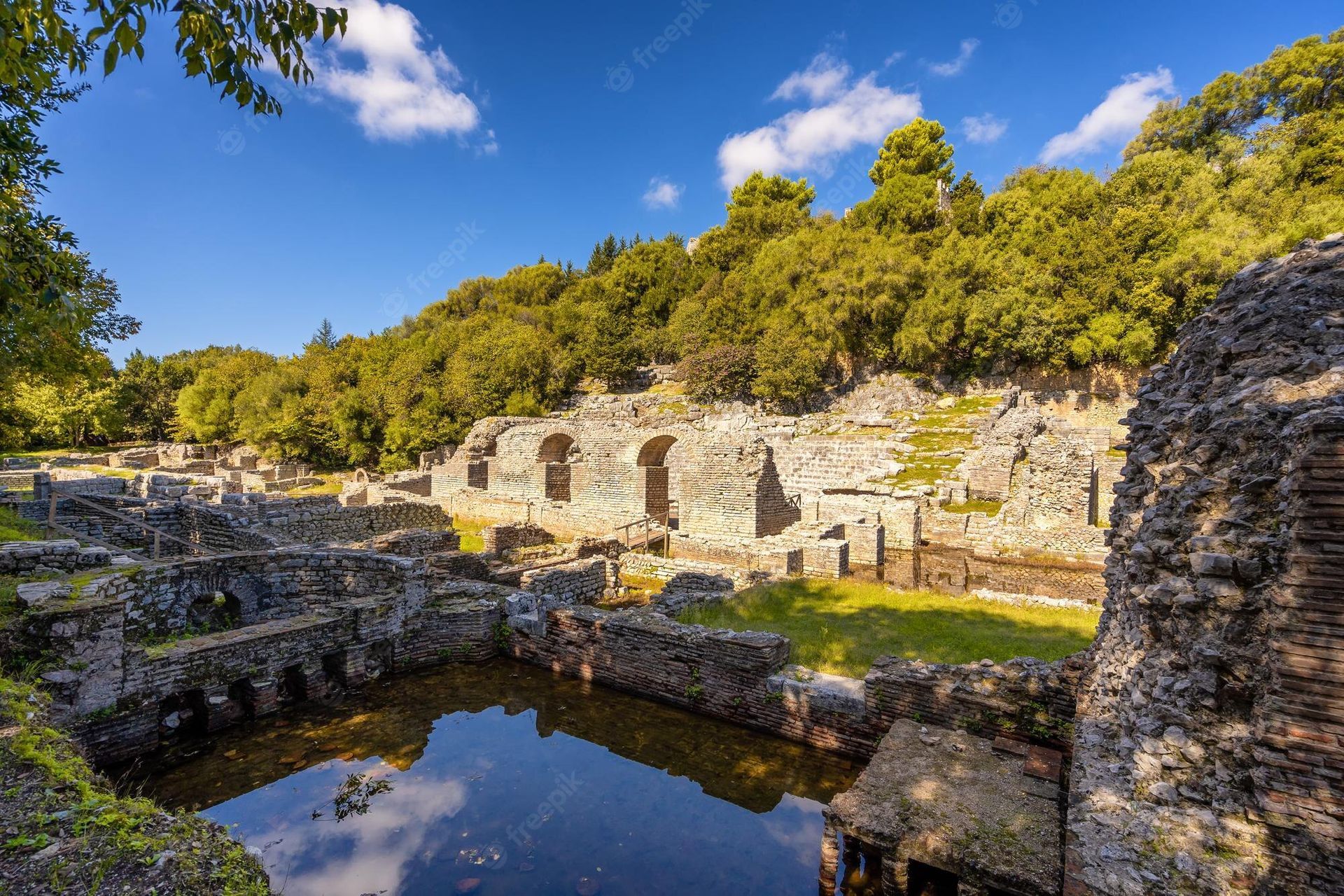 butrint national park sanctuary of asclepius