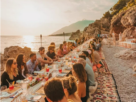 Enjoy a Meal by the Sea