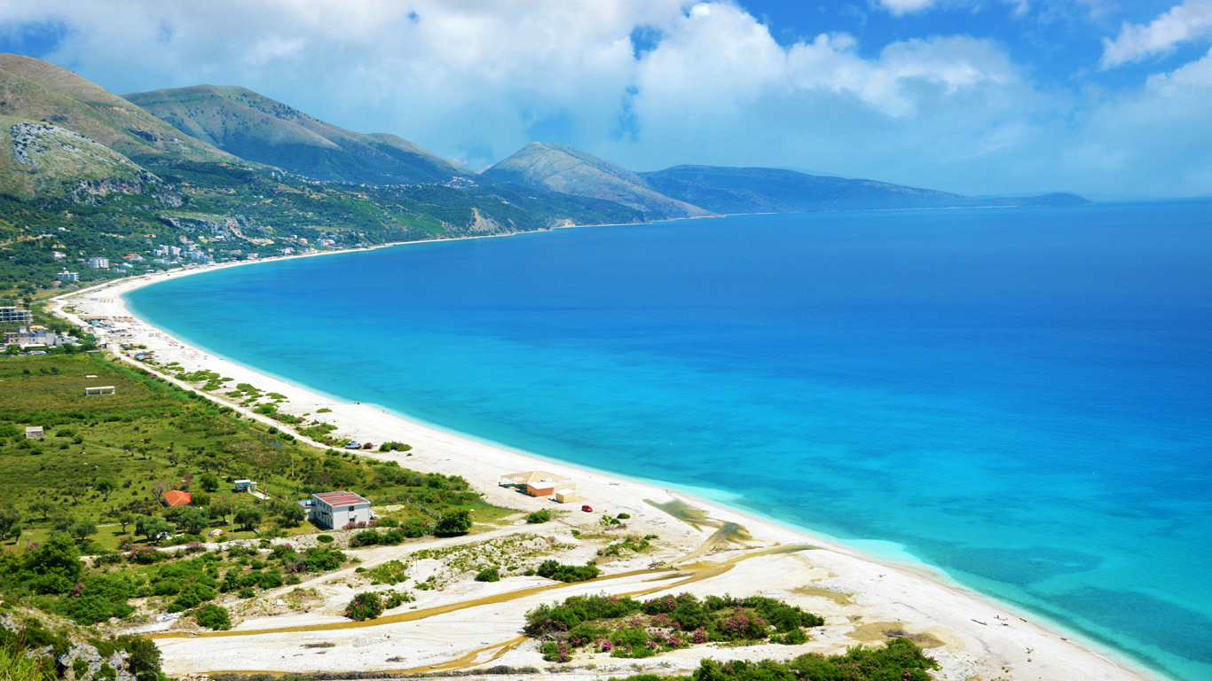 best beaches in albania