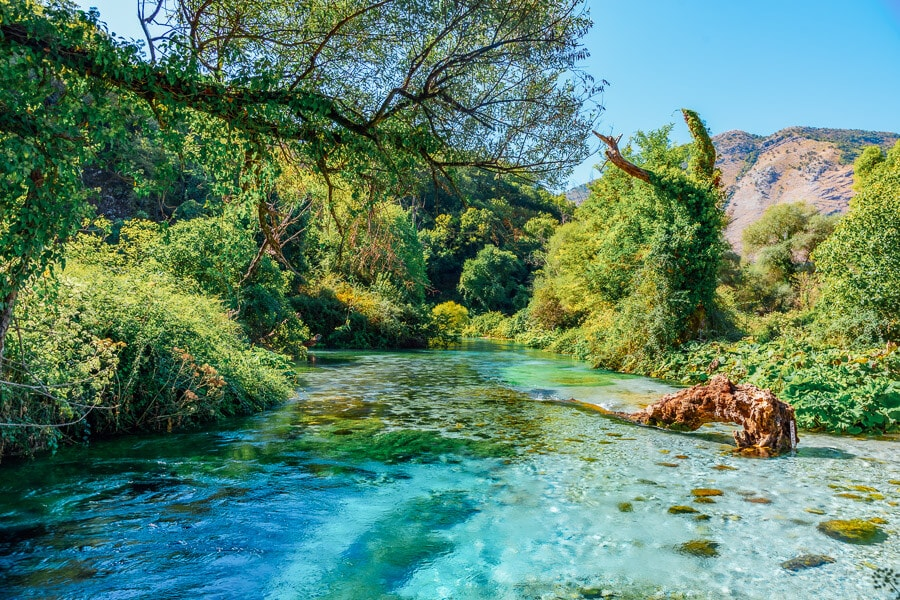 things to do in albania the blue eye