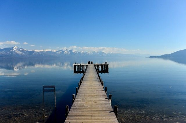 Beach at Lake Ohrid