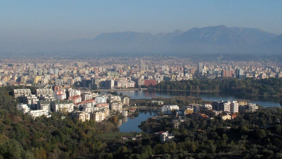 beautiful city of albania