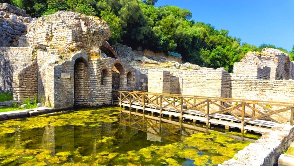 Butrint in south albania