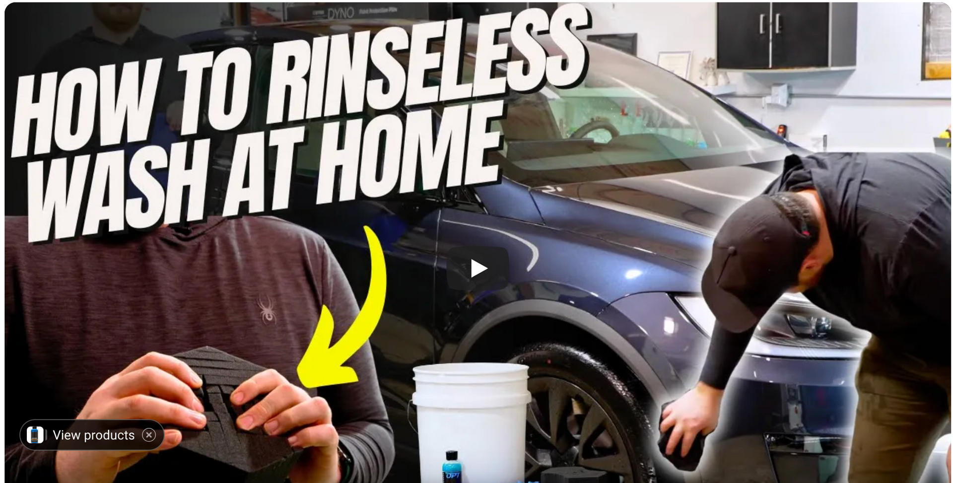 Discover the eco-friendly, safe, and effective rinseless car wash method for winter protection. Idea