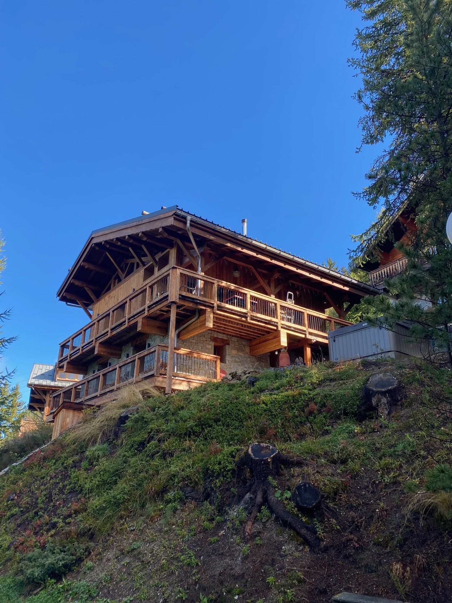 Chalet Marmotte in Summer
