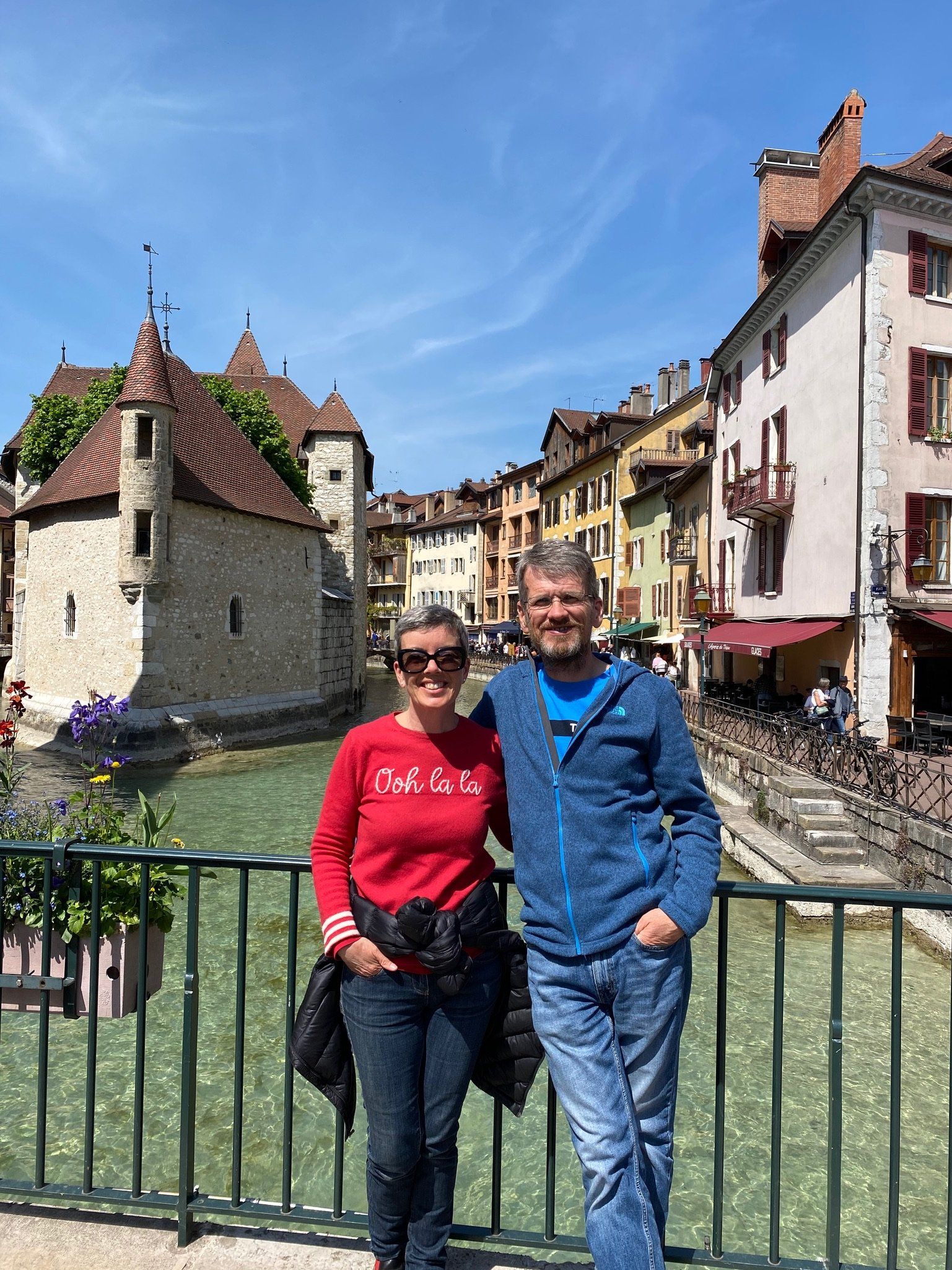 Julie and Rich in Annecy