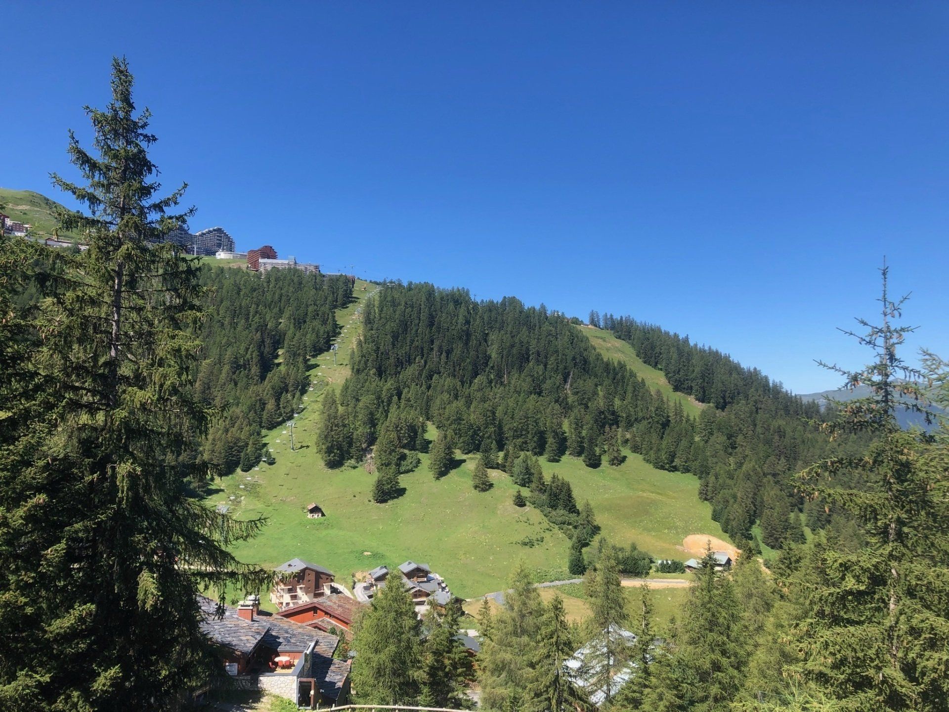 Balcony Views from Chalet Marmotte