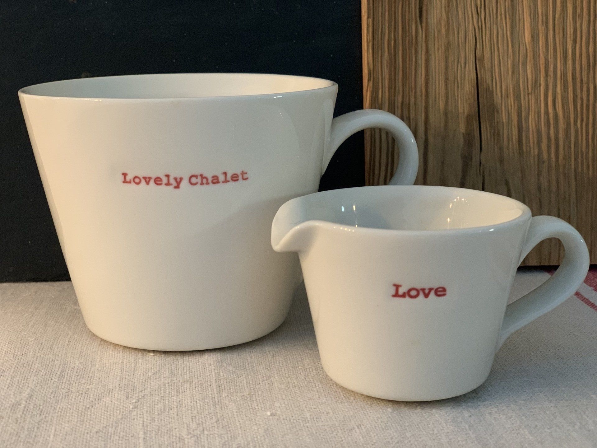 Lovely Chalet Bespoke Mugs