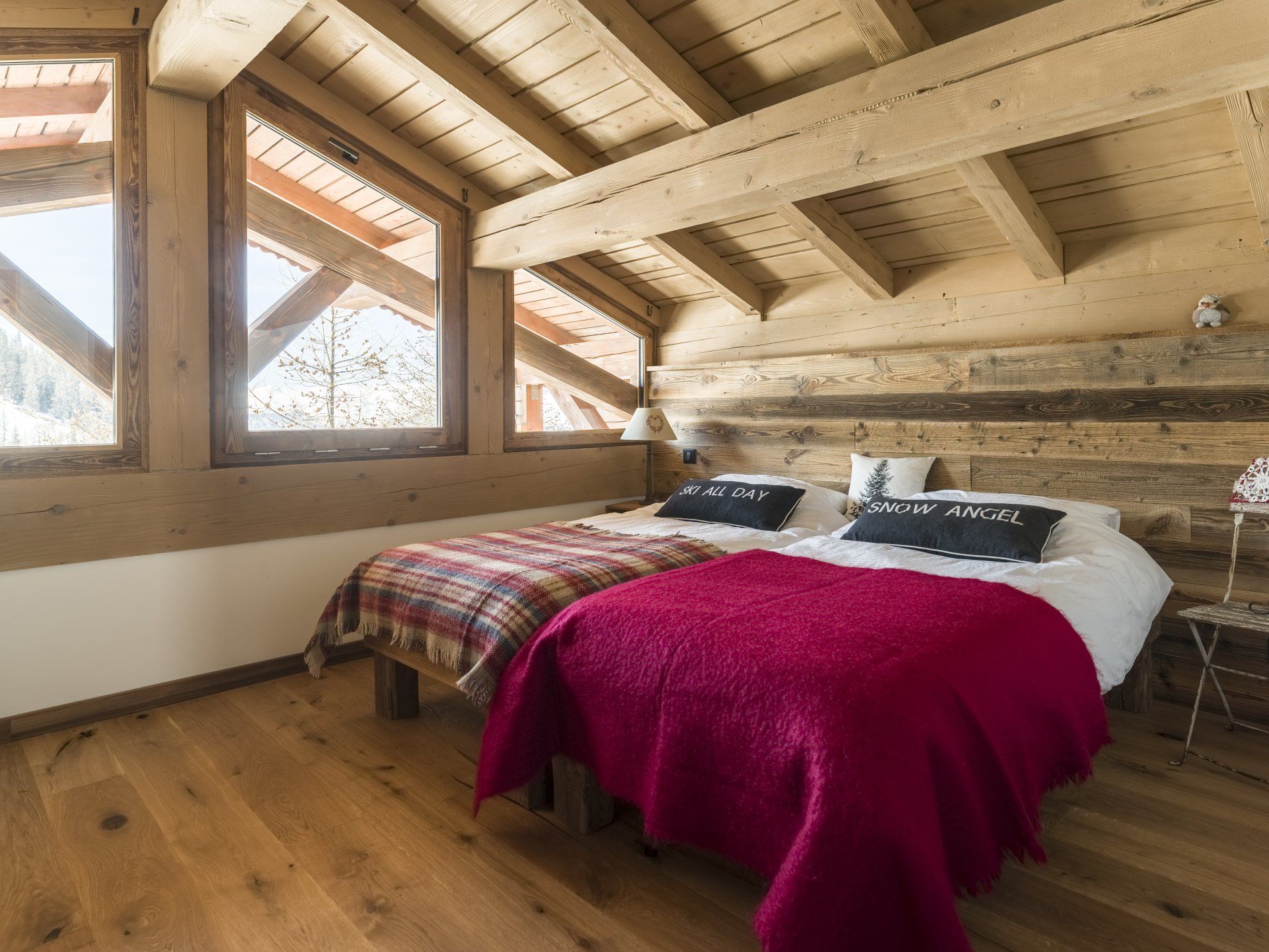 Chalet Marmotte - Bedroom 4 in the Eaves