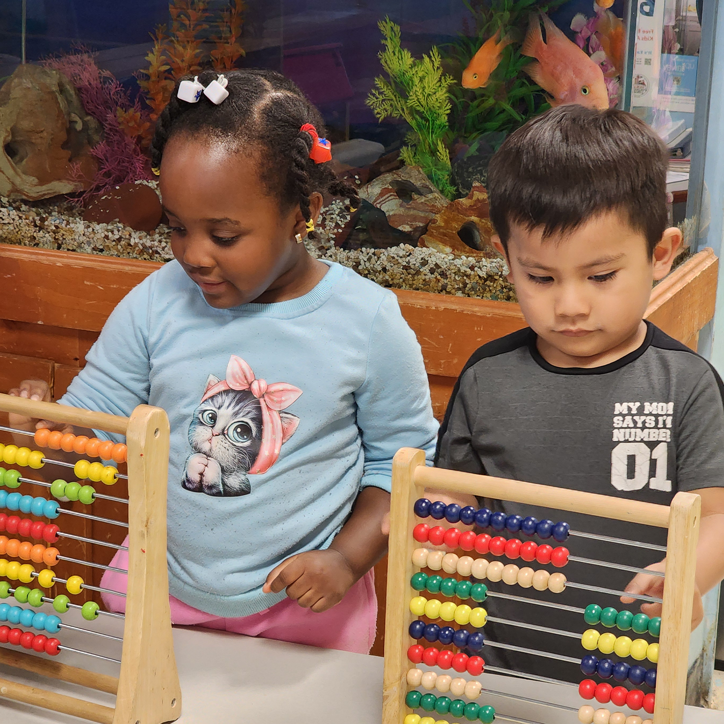 School-Age Programs — 2 Child Learning Mathematics in Columbus, OH