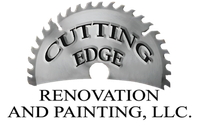 A logo for cutting edge renovation and painting llc