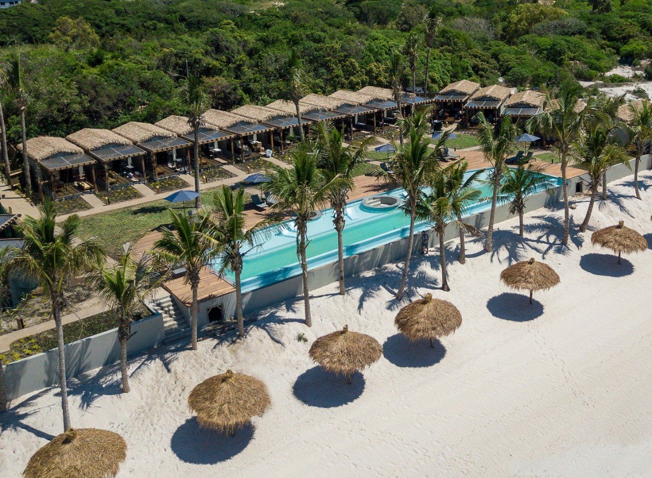 San Martinho Beach Club – Mozambique pool view