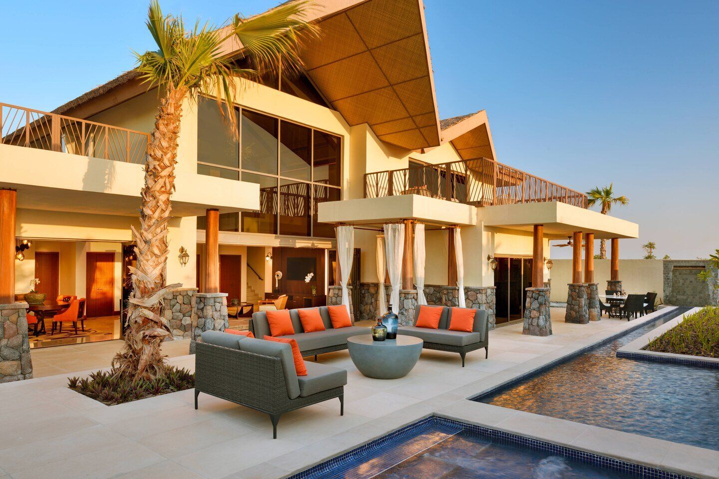 Fiber Reed is our synthetic thatch option that emulate & imitate traditional reed style thatch 3