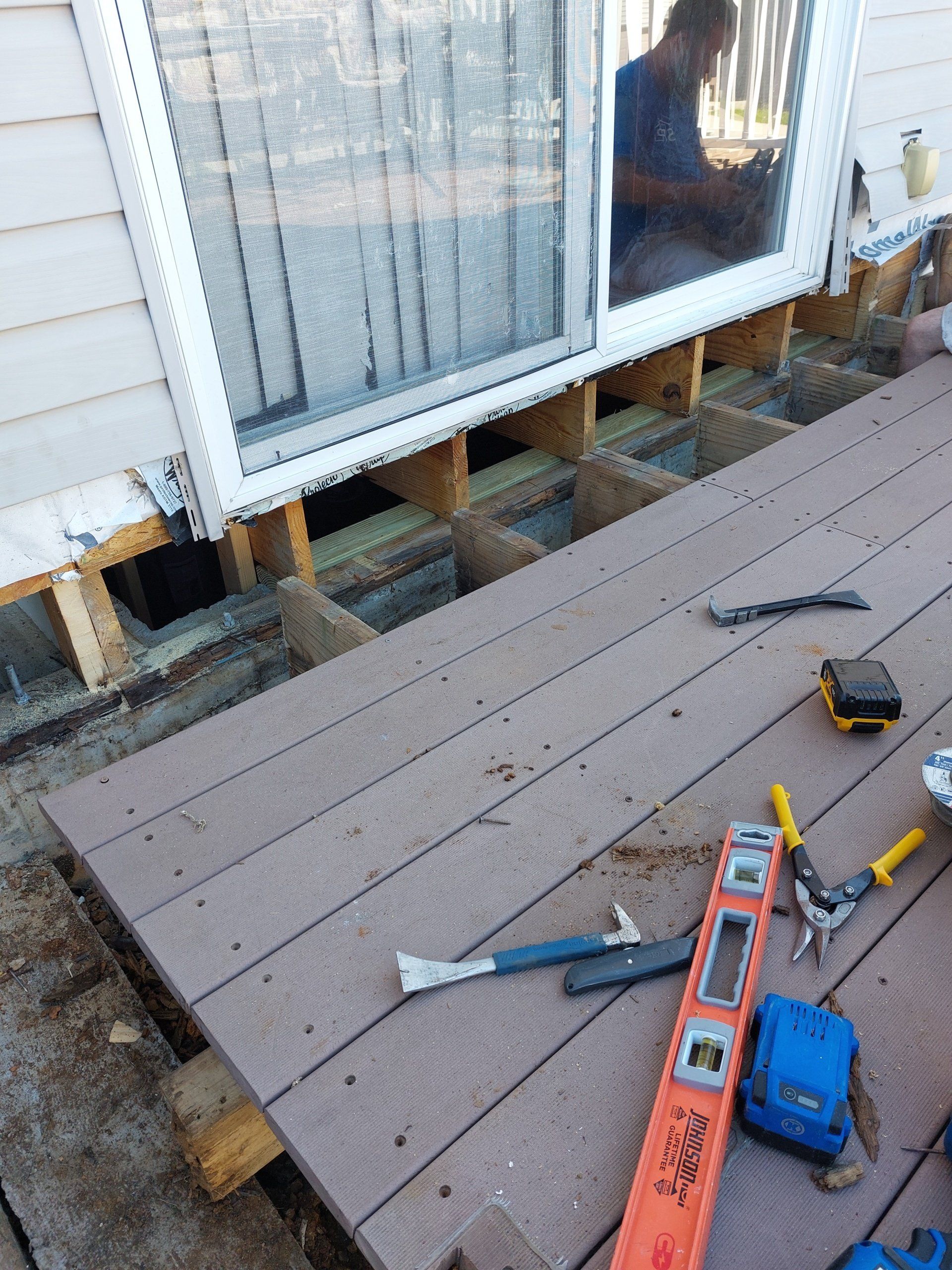 Tools on deck planks — Fenton, MO — SRP Home Improvement