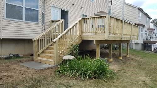 Nice deck next to small plant — Fenton, MO — SRP Home Improvement