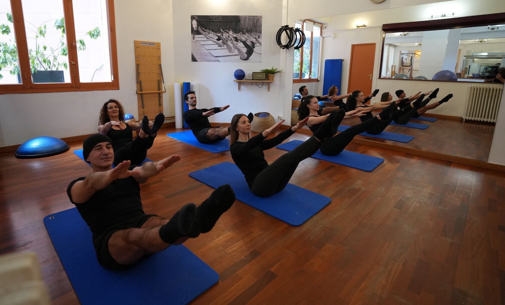 Pilates sur sol