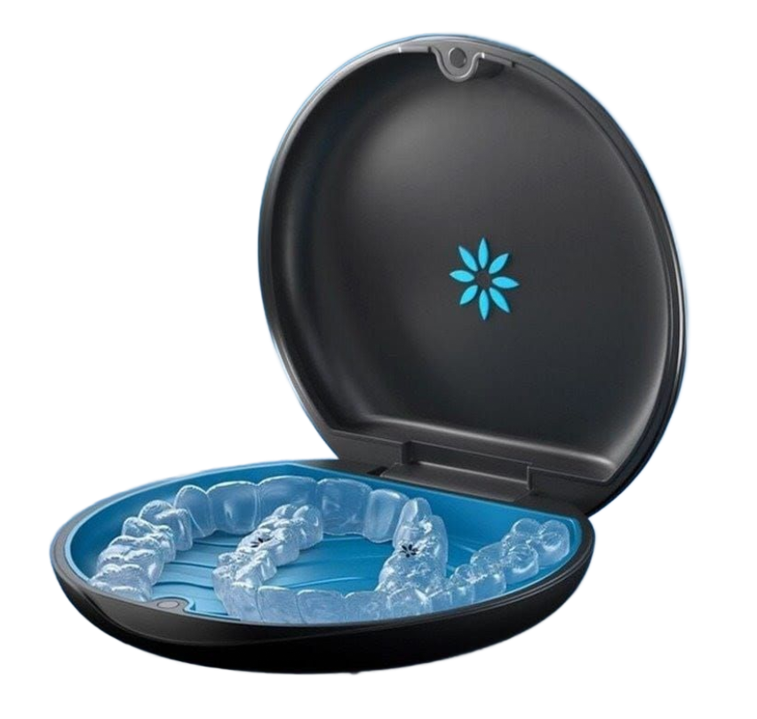 Alinhadores transparentes Invisalign ortodontia sem metal ou braquetes retira p comer e higienizar Alinhadores transparentes substituem o aparelho fixo