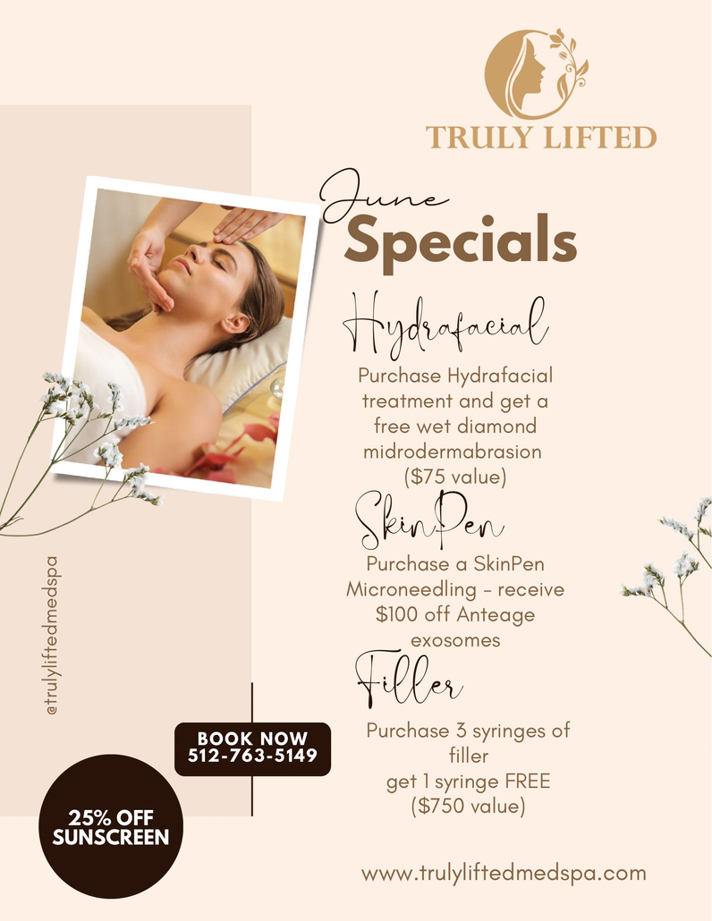 A poster for a beauty salon with paper flowers on it.