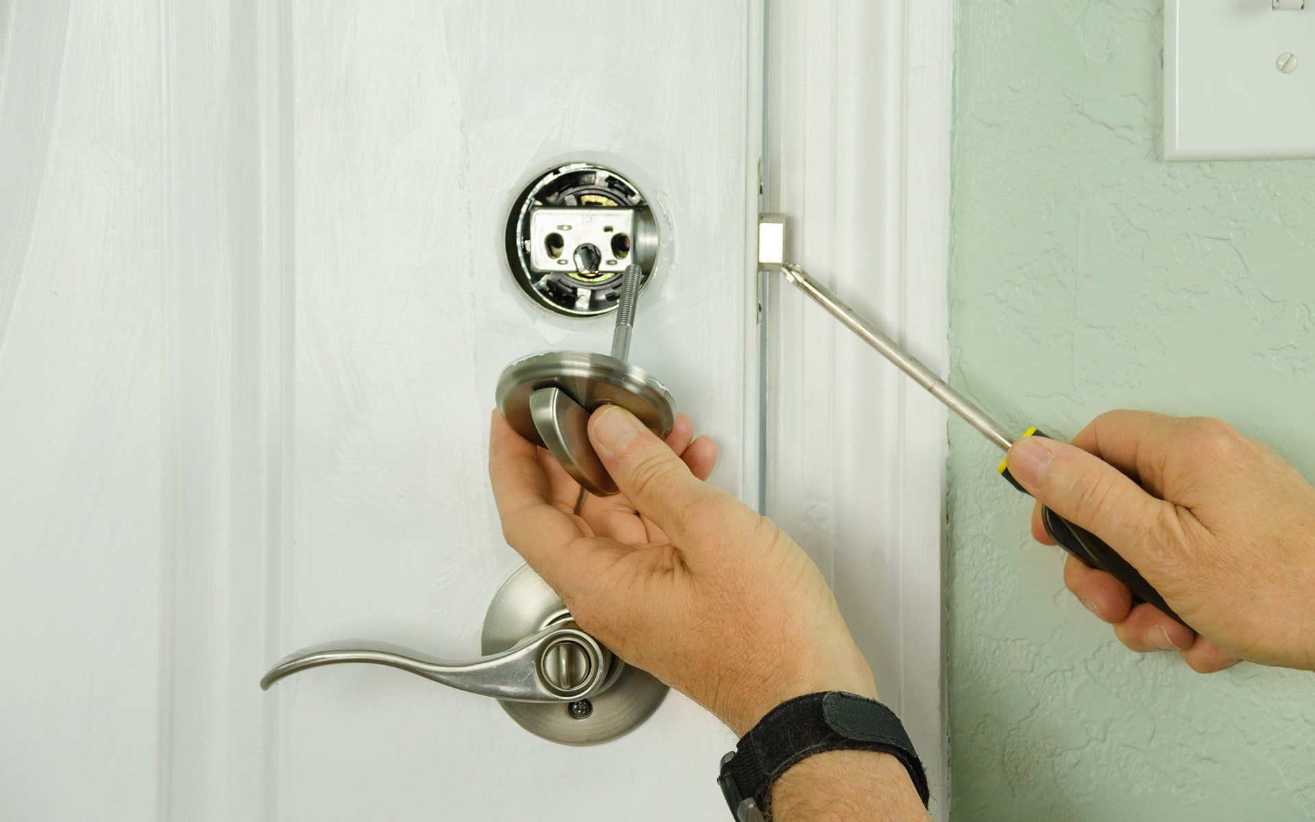 Installing Deadbolts — Portland, OR — Atlasta Lock And Safe Company