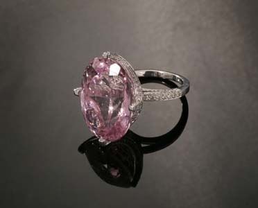 Pink Oval Ring
