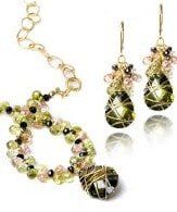 Green Earrings — jewelry store in Santa Barbara, CA