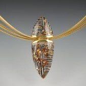 Line Patterned Oval Earrings — jewelry store in Santa Barbara, CA