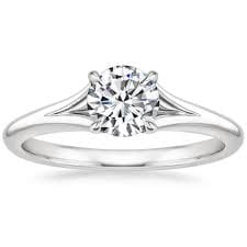 Double Arm Engagement Ring