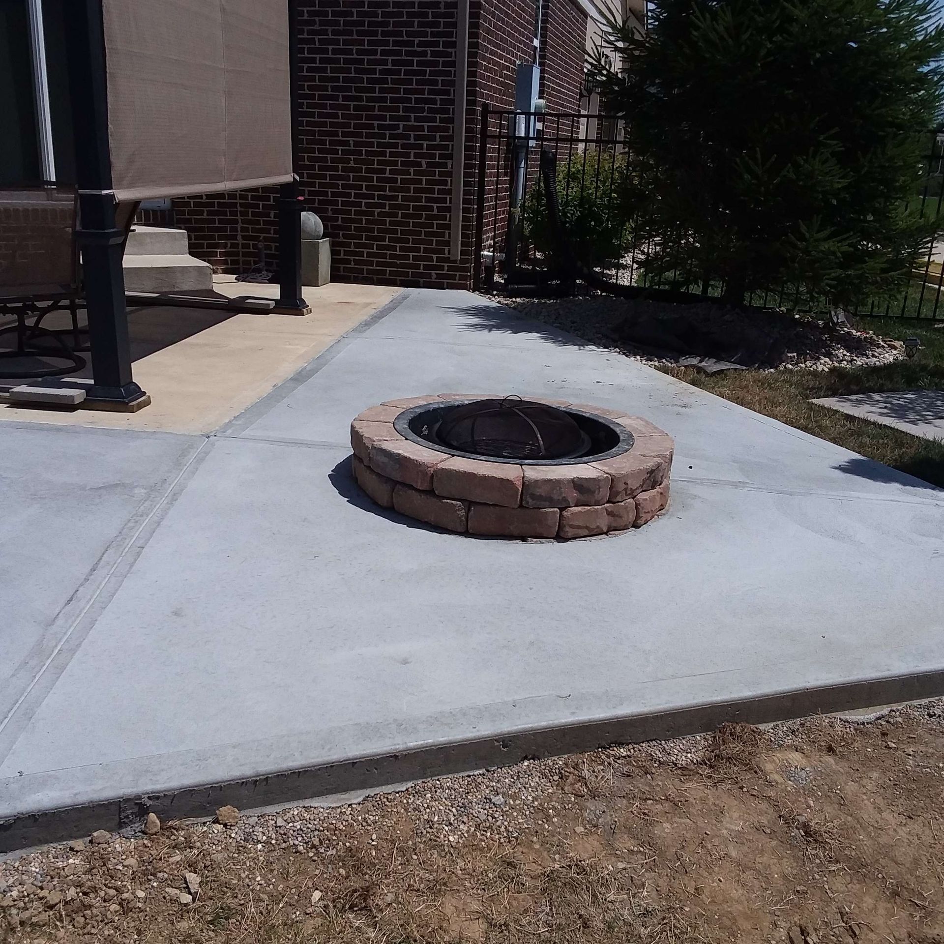 Patio with Fireplace