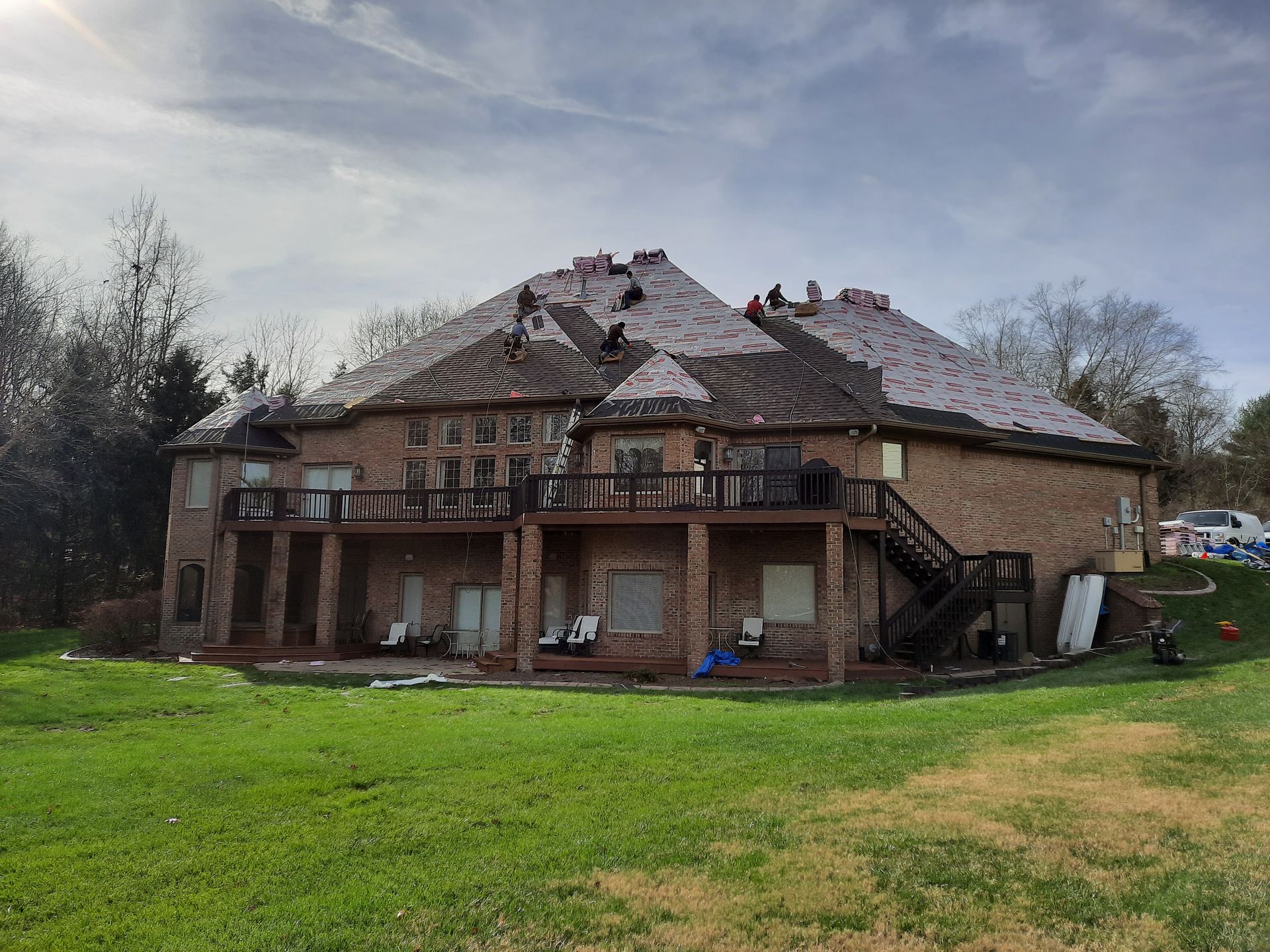 Placing Insulation on the Roof