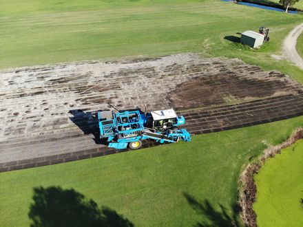 Harvester — Turf Suppliers Northern Rivers in Wardell NSW