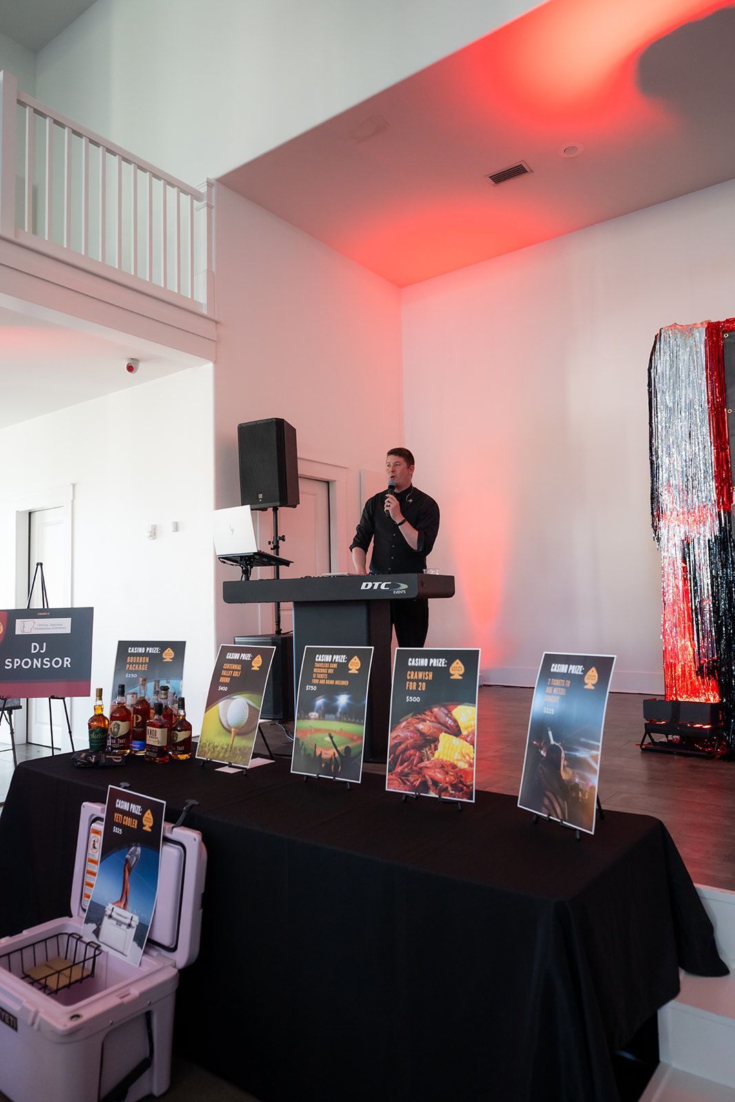 dj service at united way event