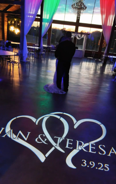 bride and groom's first dance